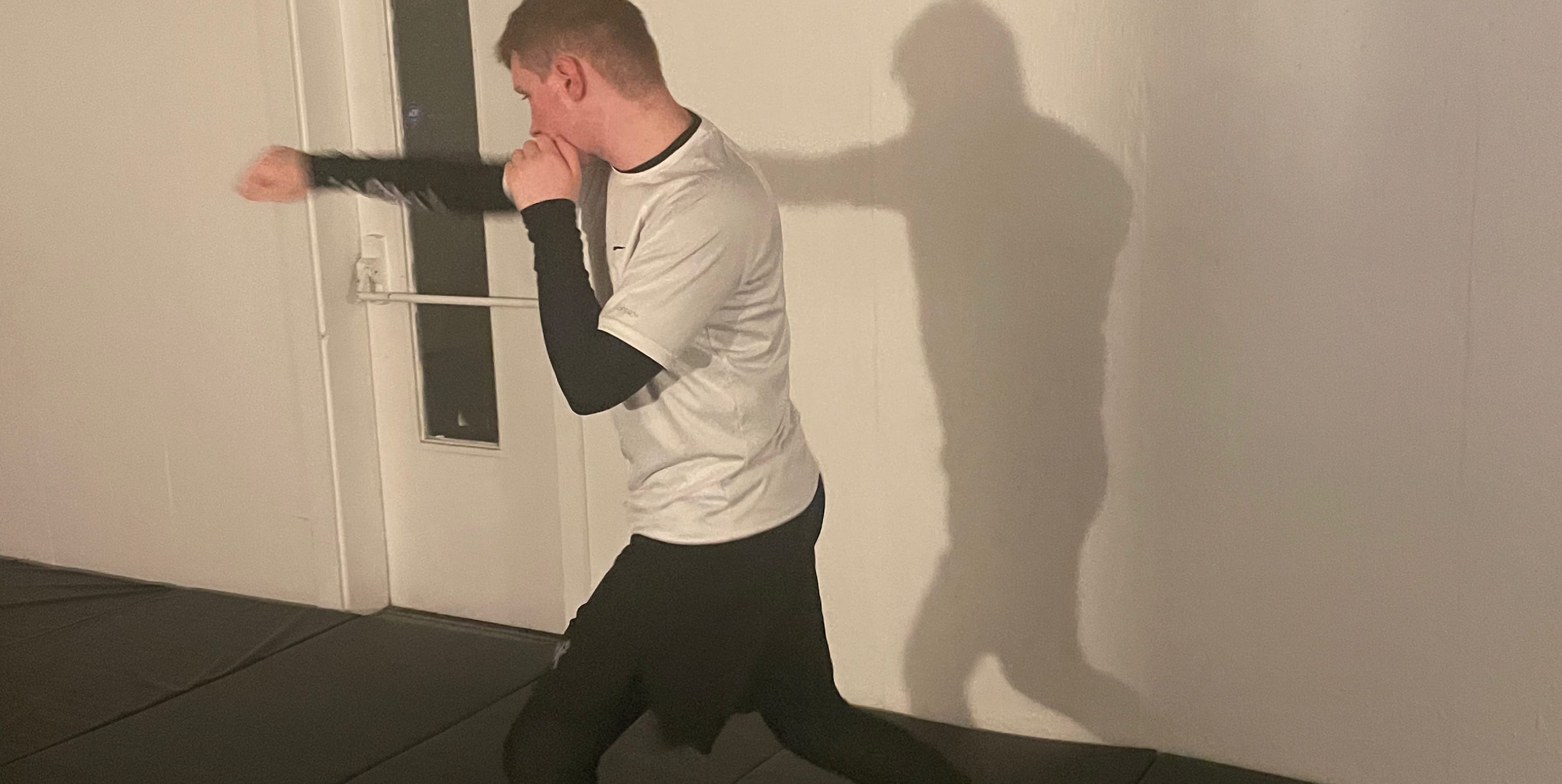 Church MMA student training